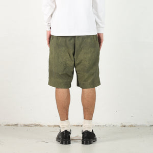 Textured Trail Shorts - Olive