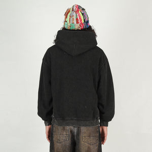 C-Star Double Zip Thermal Hoodie - Black