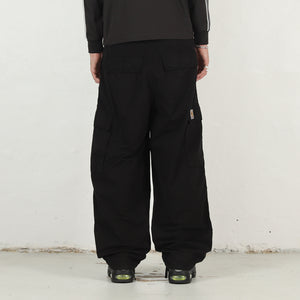 Kade Cargo Pant - Black garment dyed