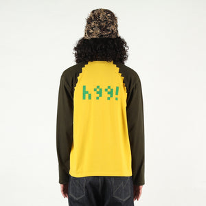 Pixel Raglan L/S - Yellow