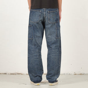 Straight Denim Pants - Indigo