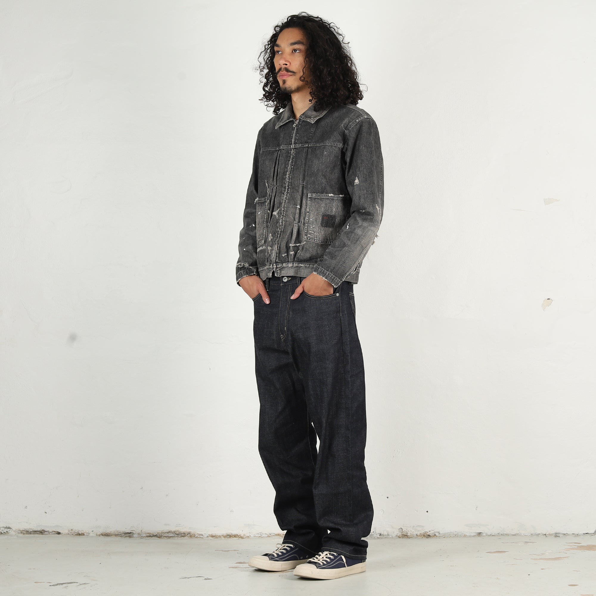 Savage LW Denim Zip Jacket - Black – Supply Store