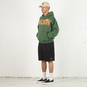 Truckin' Hoodie - Dark Green