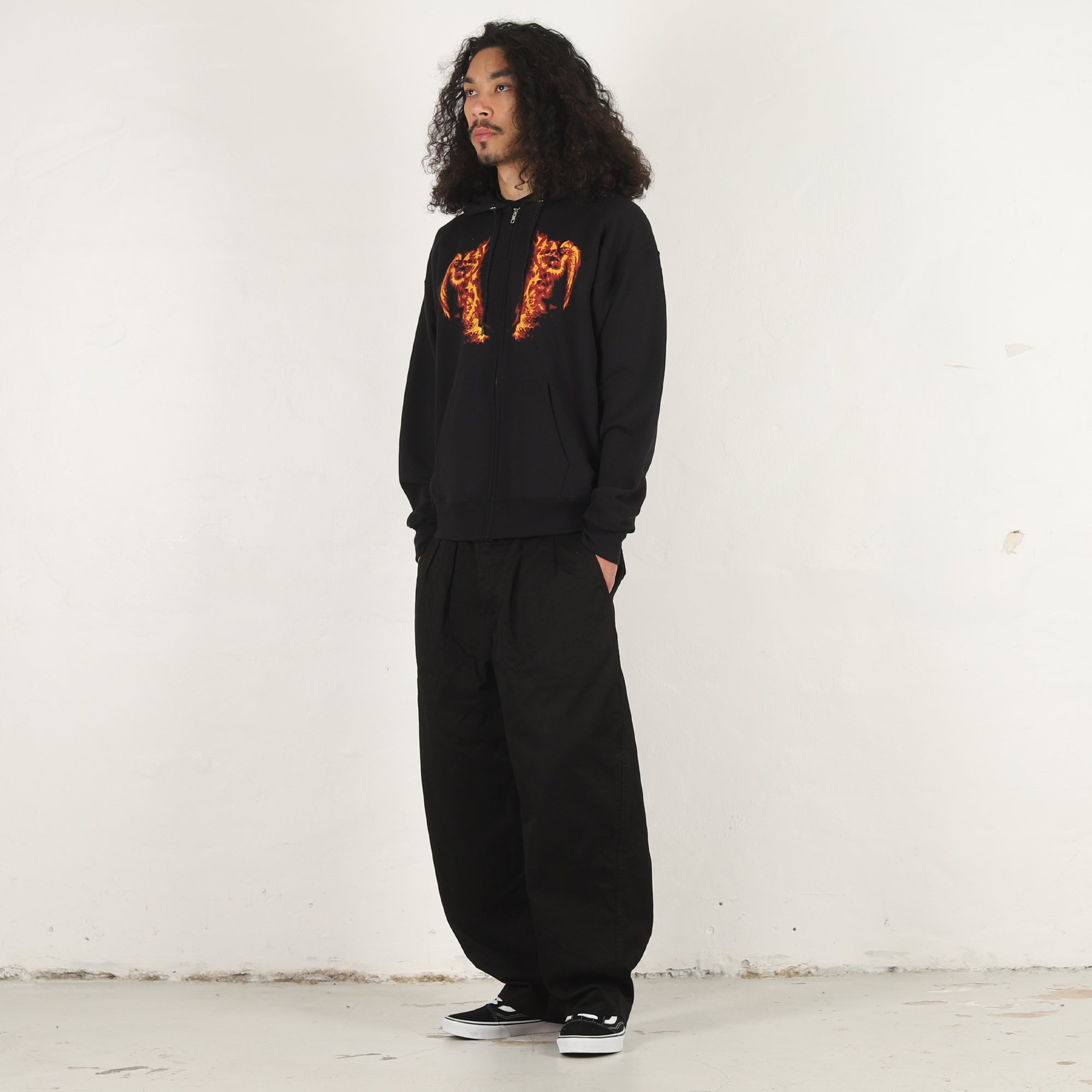 Flame Zip Up - Navy – Supply Store