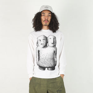 Double Headed L/S - White