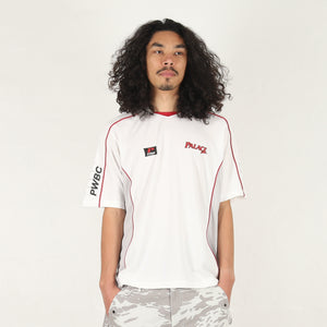 Palace Golf Mesh Polo - White