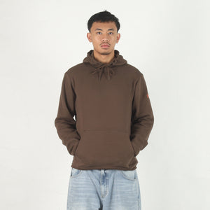 Emblem Fleece Hoody - Carob