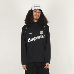 Copa 1/4 Zip Techy Fleece - Black