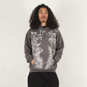 Airbrush Hoodie - Grey