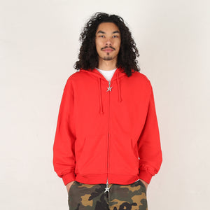 C-Star Double Zip Hoodie - Red