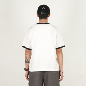 FK Sequencing Patch Ringer T-Shirt - White