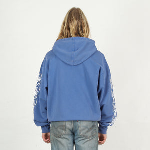 Ed Davis Zip Up Hoodie - True Blue