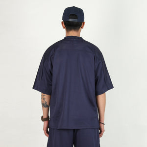 Bulldog Mesh Jersey - Navy