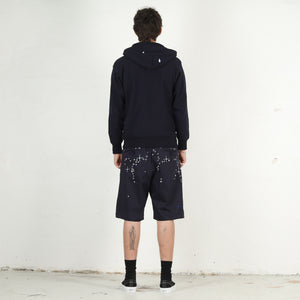 Herringbone Work Shorts - Navy