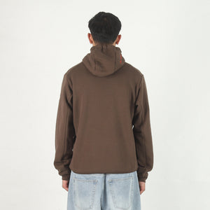 Emblem Fleece Hoody - Carob