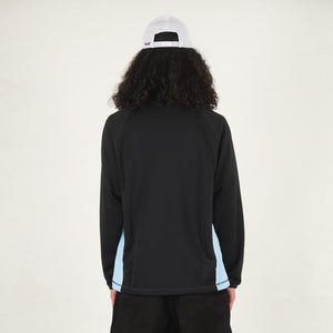 Copa 1/4 Zip Techy Fleece - Black