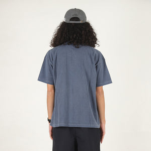 Cachalot SS Pigment Dye T-Shirt - Navy