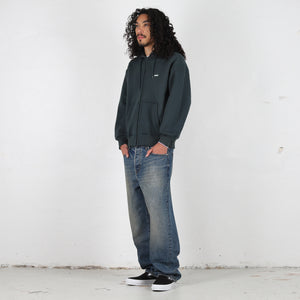 Thermal Bonded Zip Hood Racey Green