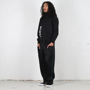 Tipsi Poly Zip Sweater - Black