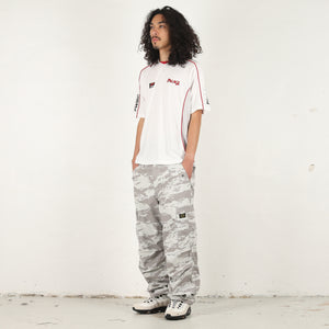 Palace Golf Mesh Polo - White