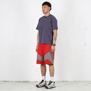 SS Ringer Tee - Blueberry
