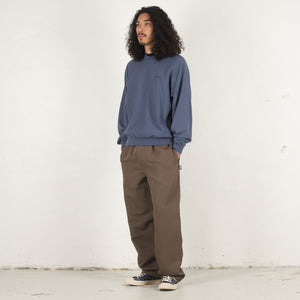 Lightweight Terry Crew - Blue
