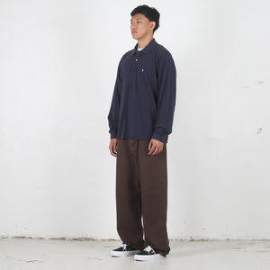 Ls Classic Pique Polo - Navy