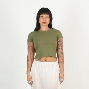 Basic Baby Tee - Olive