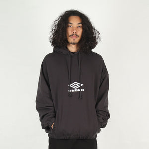 OG Logo Mask Hoodie - Washed Black