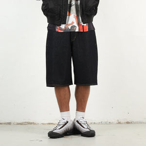 Baggy Jean Short - Rough Rinse