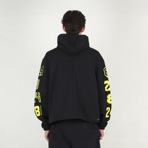 Kobe Pullover Hoodie ASW - Black/Sonic Yellow