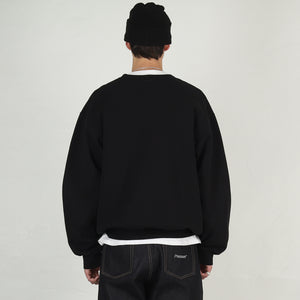 Wolf Crewneck - Black