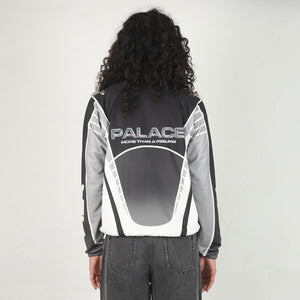 MORE THAN A CYCLING ZIP JACKET  - BLACK / SILVER