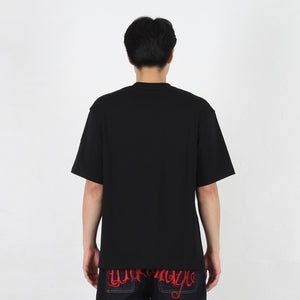 Sta Camo Shark Face Relaxed Fit T-Shirt - Black