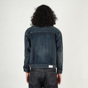Washed Denim Type-2 Jacket - Indigo