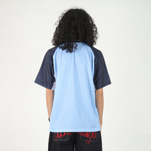 Paneled Training Shirt - Light Blue