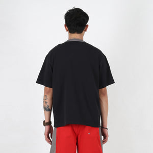 SS Ringer Tee - Black