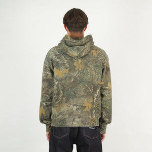 Script Zip Hooded Sweater - Tree Camo