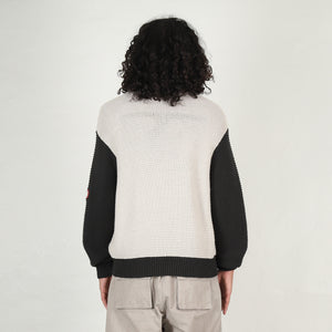 Coloured Cotton Knit - Grey