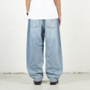 Brandon Pant - Blue heavy worn bleached