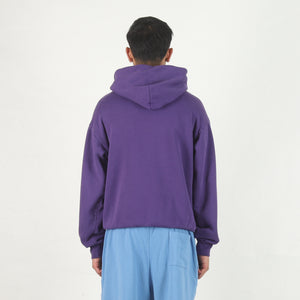 Peace Logo Hoodie - Purple
