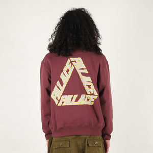 P3 Stitch Crew - Maroonish