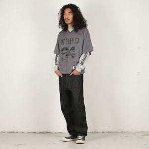 Mesh Hockey SS Shirt - Grey