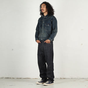 Washed Denim Type-2 Jacket - Indigo
