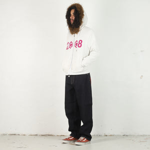 8Cube Fur Zip Up - Grey