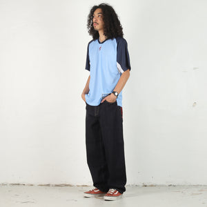 Paneled Training Shirt - Light Blue