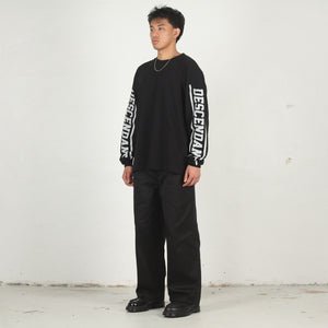 Clasp Duck Webbing Trousers - Black