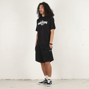 Mesh Short - Jet Black