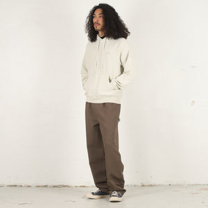 Lightweight Terry Hoodie - Stone