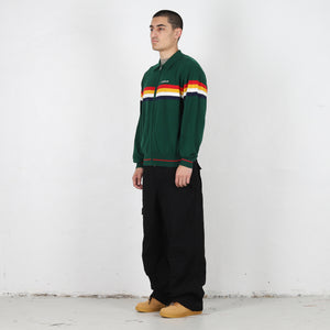 Paltro Stripe Knit Racey Green